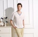 Anti Shrink Plain Hemp White T Shirts , Organic Cotton Hemp Clothing Multi