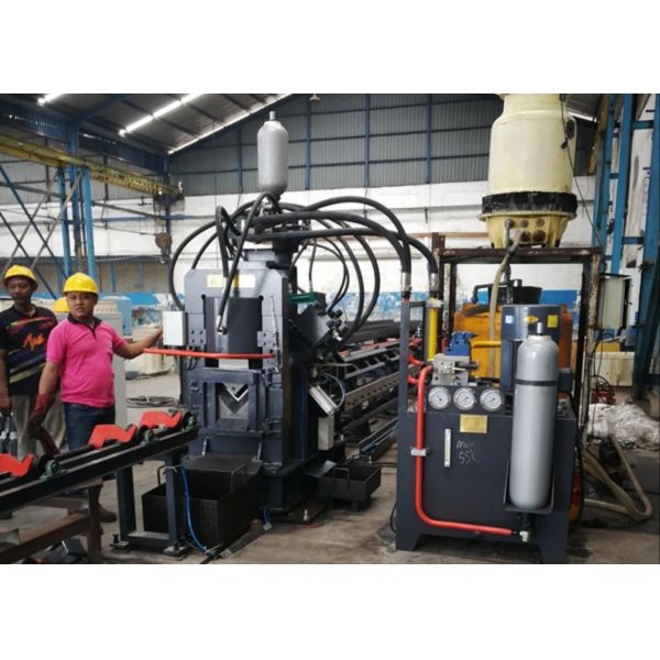 Multiple Cooling Method CNC Angle Steel Processing Line With Punching Shearing Marking Functions