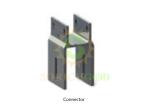 Connector Rail Clamp Rail Joint Rear Leg Bracket Accessories