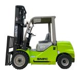 Montacarga 3 Ton 3.5 Ton Diesel Forklift Truck with Fork Positioner