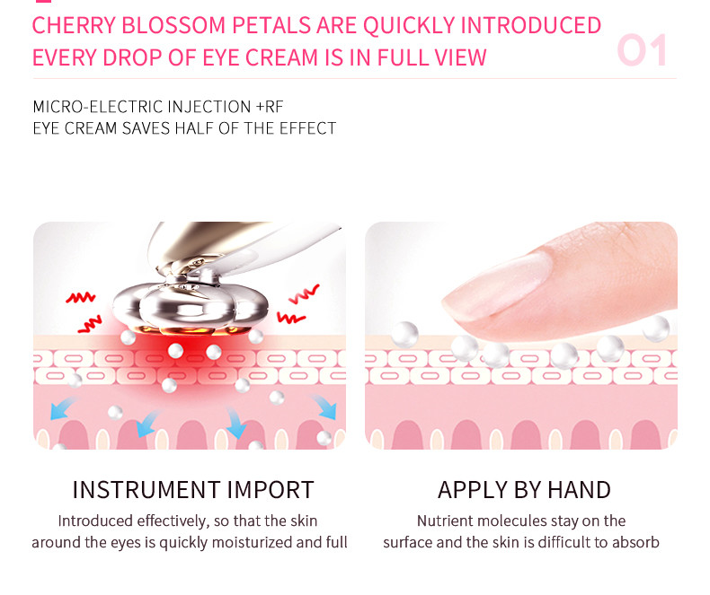 Intelligent Electronic RF 250KHz Eye Beauty Instrument