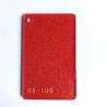 Buy cheap Red Glitter Acrylic Sheets 3mm Custom Cutting Plastic Panels 48x96 Inches from wholesalers