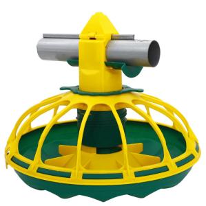 Wholesale Poultry Farming Automatic Chicken Feeding Pan System Broiler Breeder Feeding Line from china suppliers