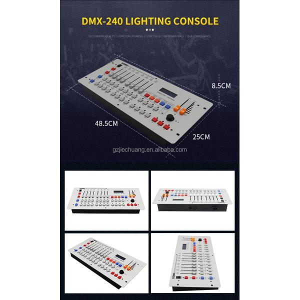 Remote Control DMX 512 240 Channel DMX Controller For LED Lights