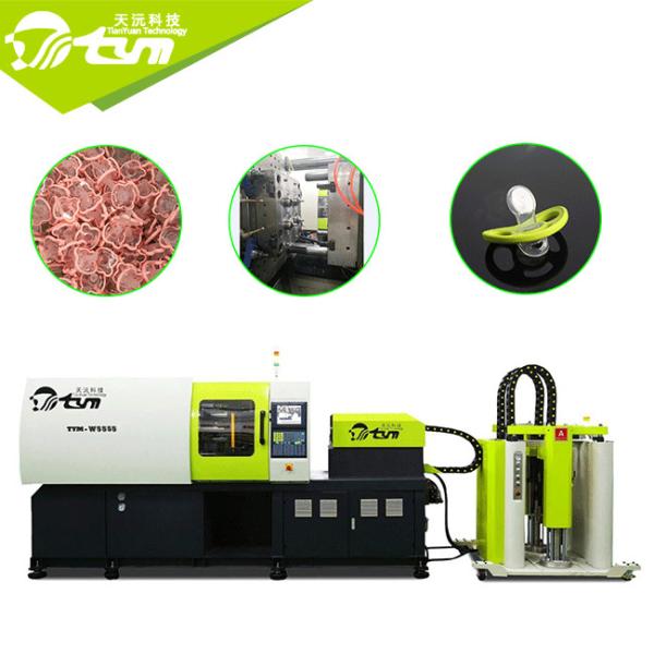 700kg / C㎡ Hydraulic Rubber Moulding Machine , 12.1KW Double Injection Moulding