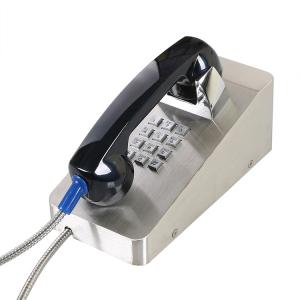 Wholesale Jail VoIP Iauto Dial Emergency Phone , Stainless Steel Corded Wall Phone IP54-IP65 from china suppliers