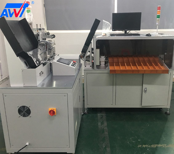 HMT18A Battery Sorter 32650 Battery Cell Insulation Paper Sticking Machine