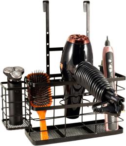 Wholesale High Carbon Steel Wall Mounted Blow Dryer Holder for Under Sink Bathroom Organization from china suppliers