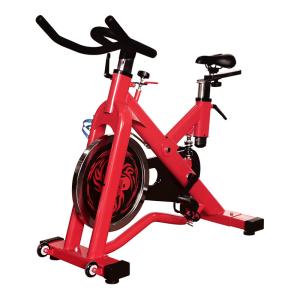Wholesale Dip Handle Fitness Commercial Spin Bikes 20kg Fly Wheel Red Color 3.5mm Thick Tube from china suppliers