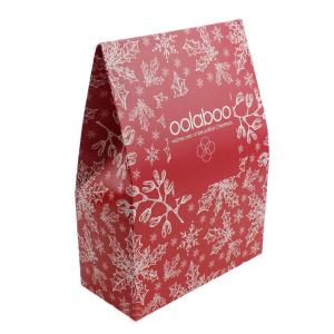Wholesale Christmas Die Cut Paper Gift Bags Offset Printing Surface Handling from china suppliers