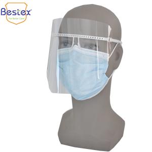 Wholesale Fashionable 16.6cm Adjustable Face Shield For Restaurant from china suppliers