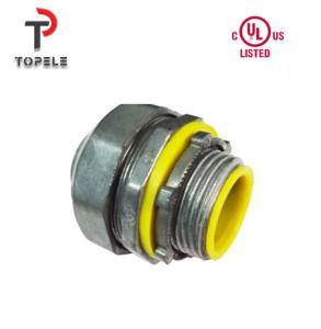 Wholesale Female Zinc Die Cast 3/8&quot;-4'' Liquid Tight Flex Connector Straight Type from china suppliers