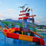3-18 Years Old Water Park Pirate Ship Playground Water Park Facility OEM