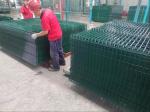 Powder Coated 358 Security Fence 12.7 * 76.2mm*2.1m Eco Friendl Material
