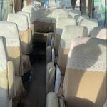 Manual Transmission 25 Seater 30 Seats Diesel Engine Used Coaster Bus 7005*2040