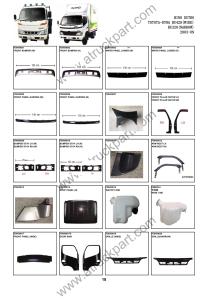 Wholesale HINO DUTRO BU420 BU320 Truck Spare Parts accesories body parts from china suppliers