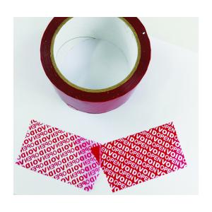 Wholesale Tamper Resistant Single Sided Security Packaging Tape For Box Sealing from china suppliers