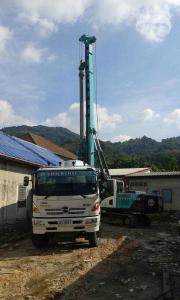 Wholesale Hydraulic Rotary Pile Foundation Drill Rigs , 80 kN crowd pressure from china suppliers