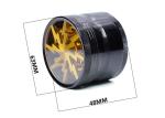 4 Layers 63mm Grinder Aluminium Alloy Lightning Tobacco Smoking Accessories Herb