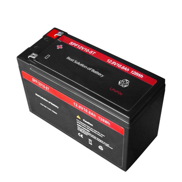 2000 Cycles LFP Rechargeable Lithium Ion Batteries 12.8v 10ah Lifepo4 Battery