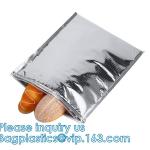 Zip Lock Foil Thermal Sandwich Bags, Reusable Insulated Easy Closure Hospital
