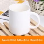 Customized LOGO Ceramic Anniversary Gift Mugs For Coffee Tea