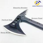 Stainless Steel Materials Light Weight Emergency Axe Rescue Axe With Glass