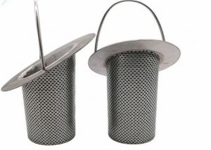 Wholesale Replacement Cleanable 304 Stainless Steel Basket Filter For Liquid Filtration from china suppliers