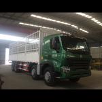 12 Wheelers Small Cargo Truck / Commercial Cargo Truck 30 - 40 Ton Loading