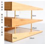 office school bamboo desk organizer