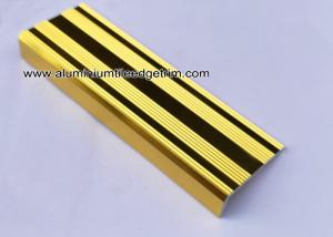 Wholesale L Shaped Straight Edge Aluminum Stair Nosing With Good Slip Resistance from china suppliers