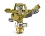 3/4 Inch Watering Impact Sprinkler Zinc Alloy Material 0-360 Gear Drive Garden
