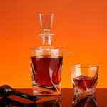 End Spirits Collection 750ml Vodka Glass Bottle with Hot Stamping and Aluminum
