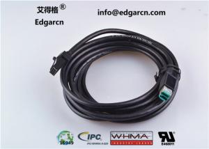 China Pvc Electronic Wiring Harness Usb Power Cable Black Color For Verifone on sale