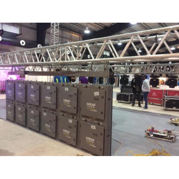 Hanging Line Speaker Box Stage Roof Truss System Hanging LED Screen Facilities