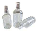 Clear Glass 750ml Bottle for Spirits Brandy Gin Rum Tequila and Vodka in Glass