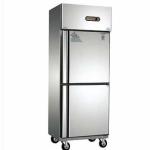 Restaurant Kitchen Stainless Steel 2 Door Freezer Commercial Deep Refrigeration