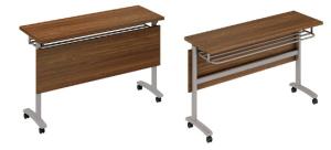 Wholesale office rectangle folding movable training table furniture from china suppliers