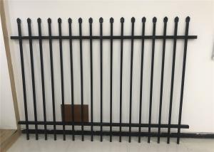 Wholesale Aluminium or steel tubes then Akzo Nobel powder coated Diplomat Tubular Fencing Panels from china suppliers