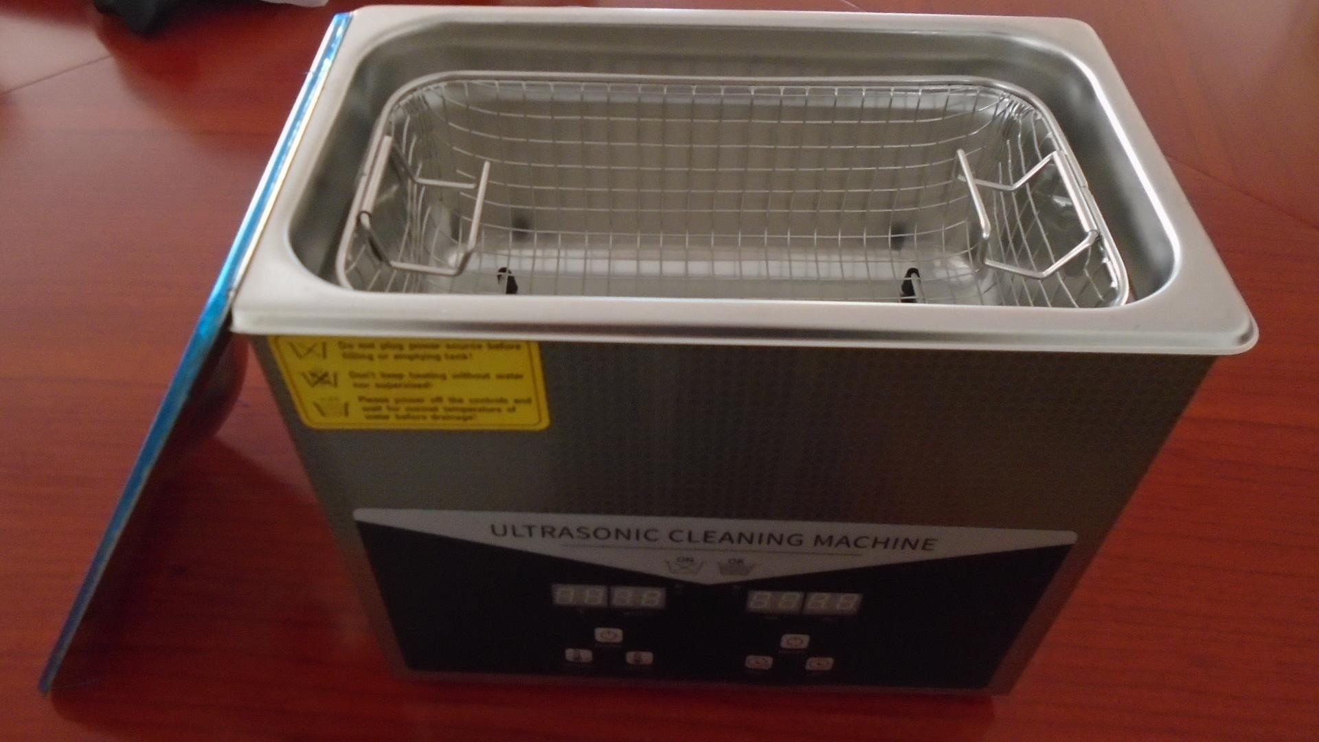 220V Ultrasonic Jewelry Cleaner 650ml Ultrasonic Watch Cleaning Machine