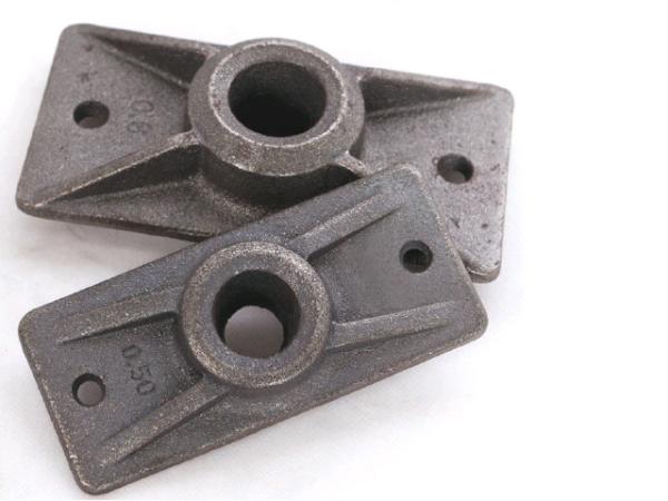 High Tension Anchor Wedge Plate Cast Iron Parts For Unbonded Monostrand