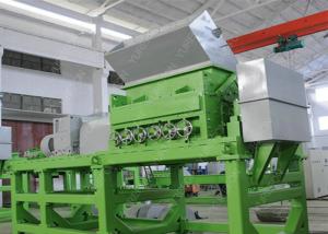 Wholesale Double Shaft Waste Tyre Recycling Machine , Used Tire Shredder Equipment With SKF Bearing from china suppliers