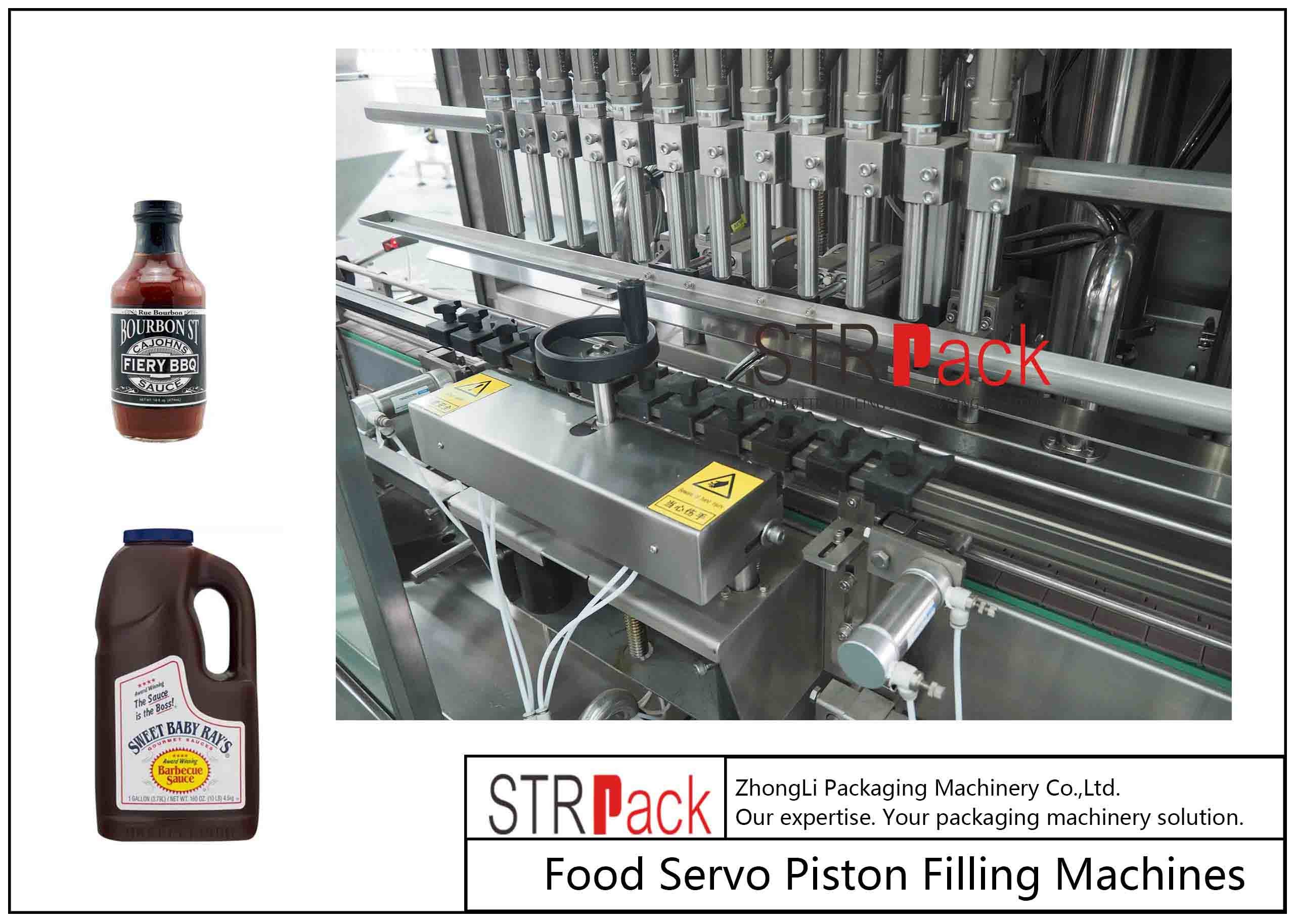 Noise Level ≤70dB Paste Filling Machine With Dimension 1000*800*1800mm 30 - 50 Bottles/Min