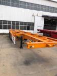 Manufactured 2 3 Axles 20 Container Chassis Skeleton Semi Trailer