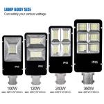 400 Watt Ip65 Waterproof Solar Street Light 8000k Remote Control