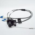 2pin network outdoor plug aviation connector military optical fiber