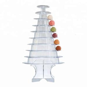 Wholesale New Design 10 Tier Macaron Tower Disposable Food Tray from china suppliers