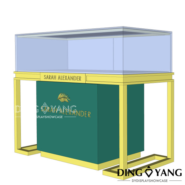 OEM 1200X550X950MM Wooden Jewelry Display Cases