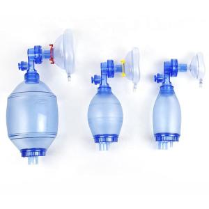 Wholesale Portable Adult Neonatal Emergency Oxygen Pvc Resuscitation Device Set Ambu Bag from china suppliers