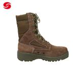 Military Army Classic Dark Color Cowhide Leather Polyester / Nylon Combat Boots